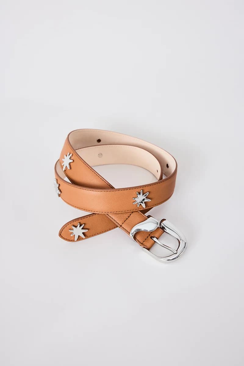 Caramel with Silver-7 Charms