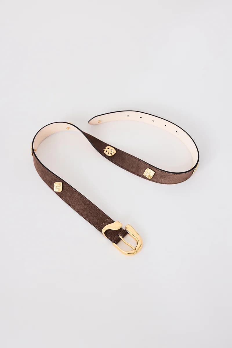 Chocolate with Gold-7 Charms