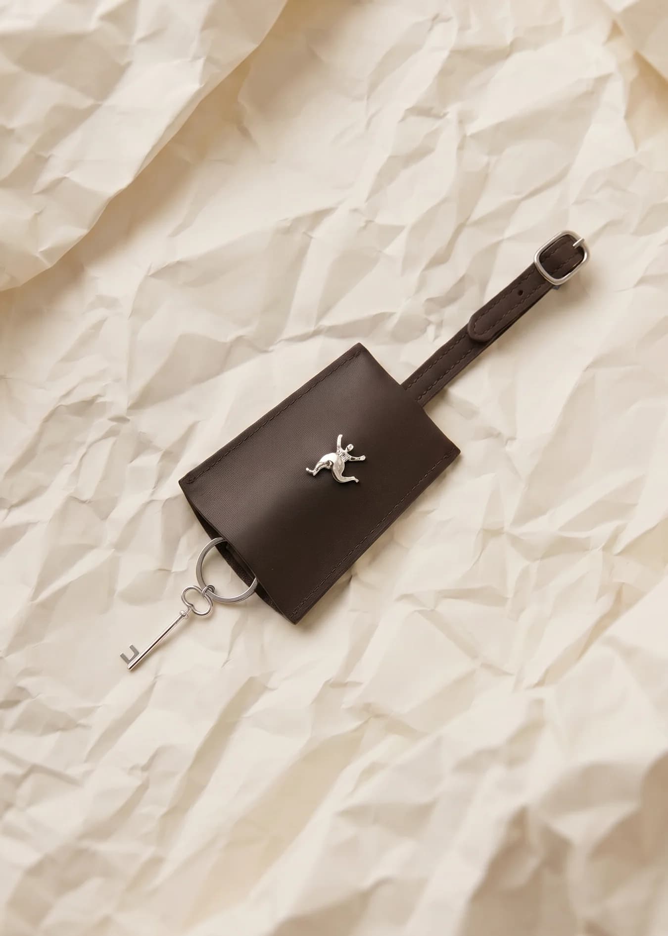 Keychain – Dark Brown